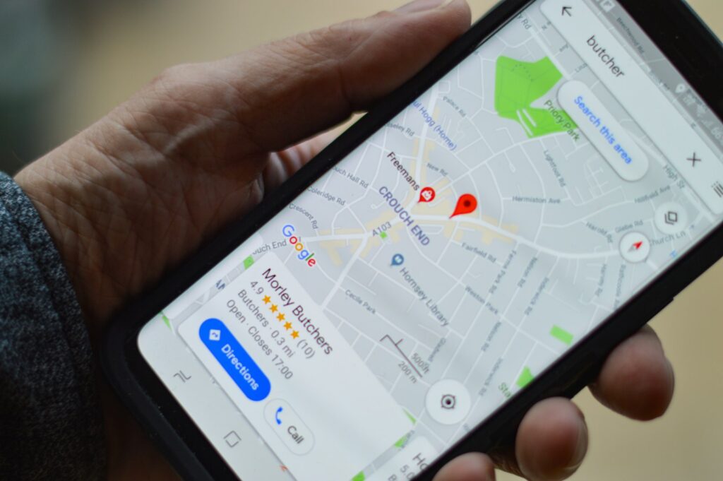 Google Maps datenschutzkonform einbinden: Kartenansicht auf einer Unternehmenswebsite